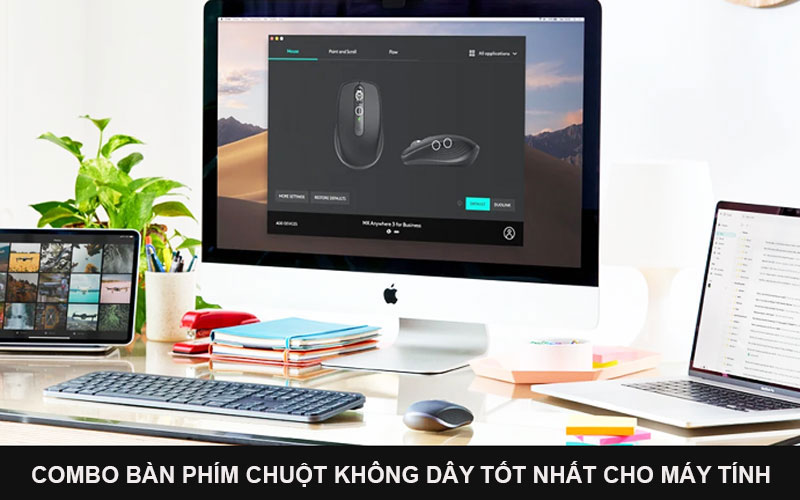 Combo bàn phím chuột không dây tốt nhất cho máy tính
