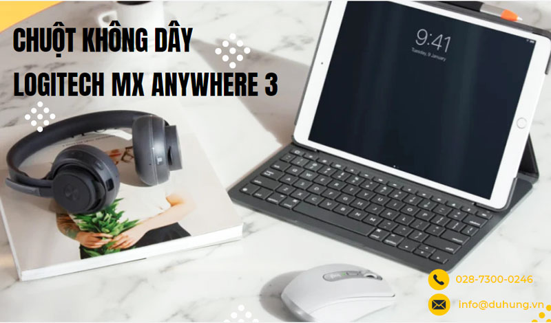 Chuột không dây Logitech MX Anywhere 3 chính hãng