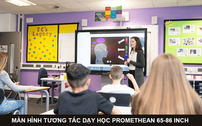 Màn hình tương tác dạy học Promethean 65-86 inch