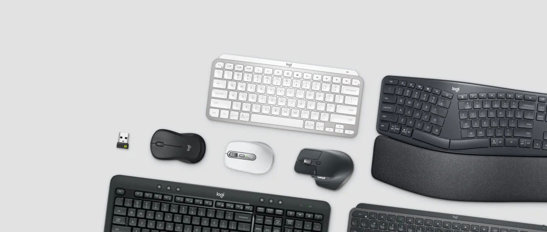 Mua bàn phím chuột không dây Logitech chính hãng, giá tốt nhất