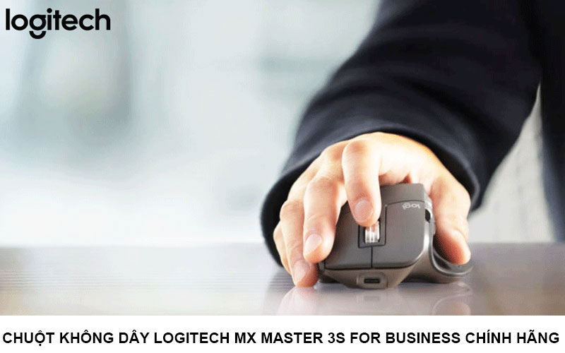 Chuột không dây Logitech MX Master 3S For Business chính hãng