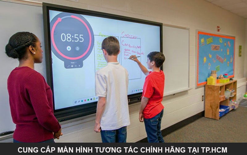 Cung cấp màn hình tương tác chính hãng tại TP.HCM