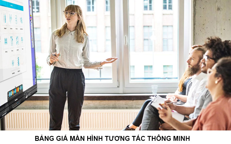 Bảng giá màn hình tương tác thông minh