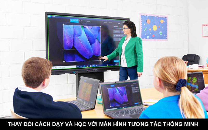Thay đổi cách dạy và học với màn hình tương tác thông minh