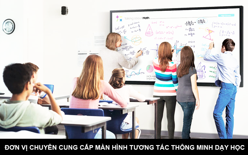 Đơn vị chuyên cung cấp màn hình tương tác thông minh dạy học