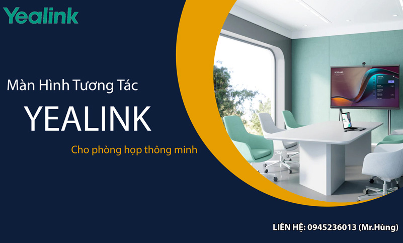Màn hình tương tác Yealink cho phòng họp thông minh