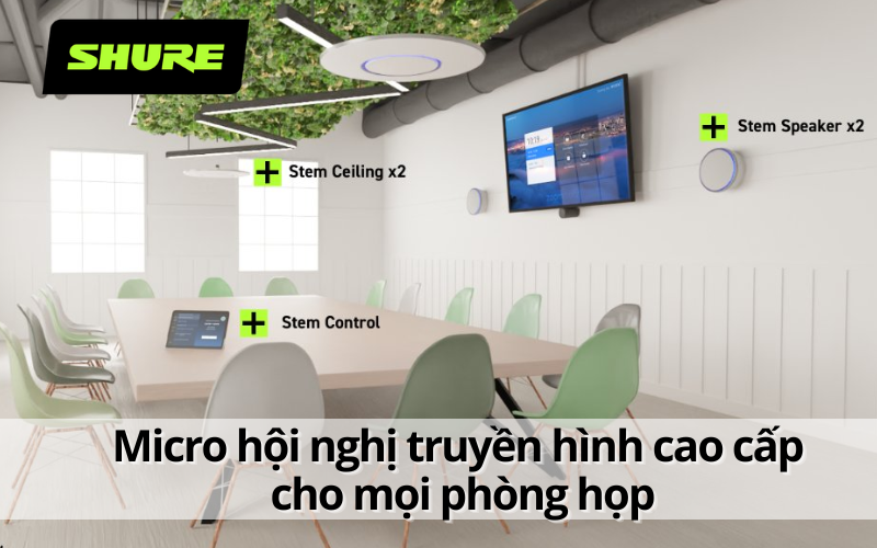 Micro hội nghị truyền hình cao cấp cho mọi phòng họp