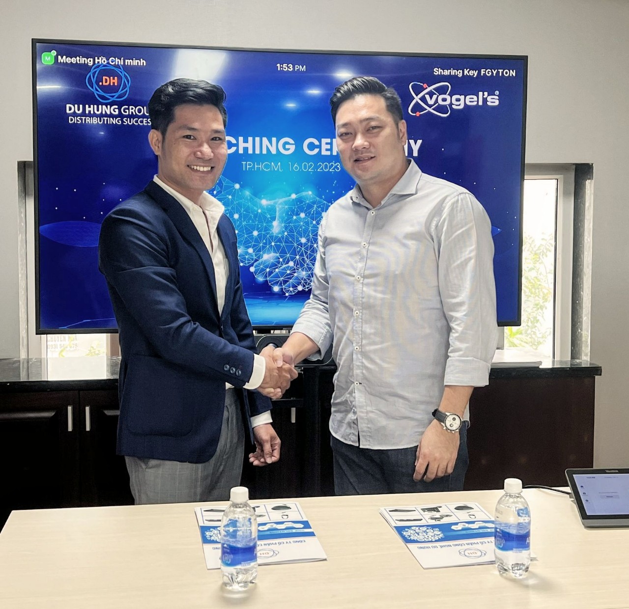 LỄ KÍ KẾT VÀ RA MẮT SẢN PHẨM MỚI VOGEL'S