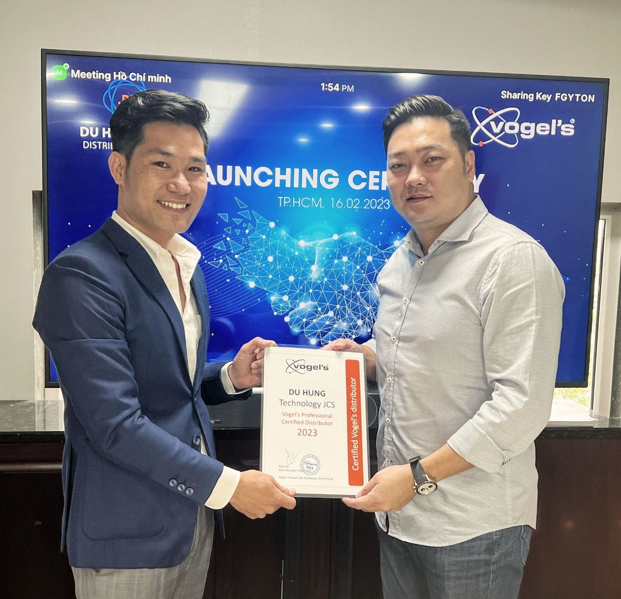 LỄ KÍ KẾT VÀ RA MẮT SẢN PHẨM MỚI VOGEL'S