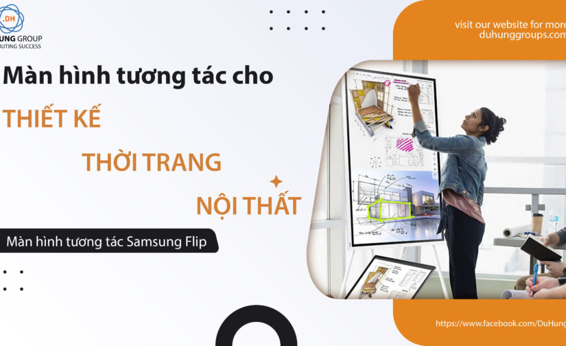 Màn hình tương tác cho thiết kế, thời trang, nội thất