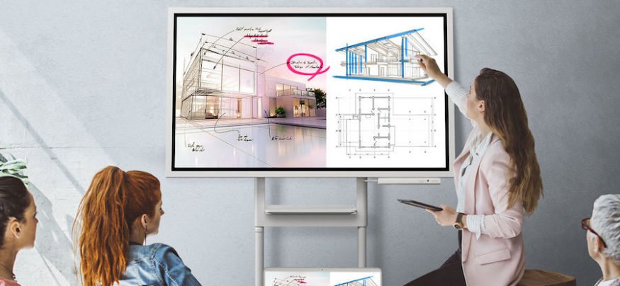 Màn hình tương tác cho thiết kế, thời trang, nội thất