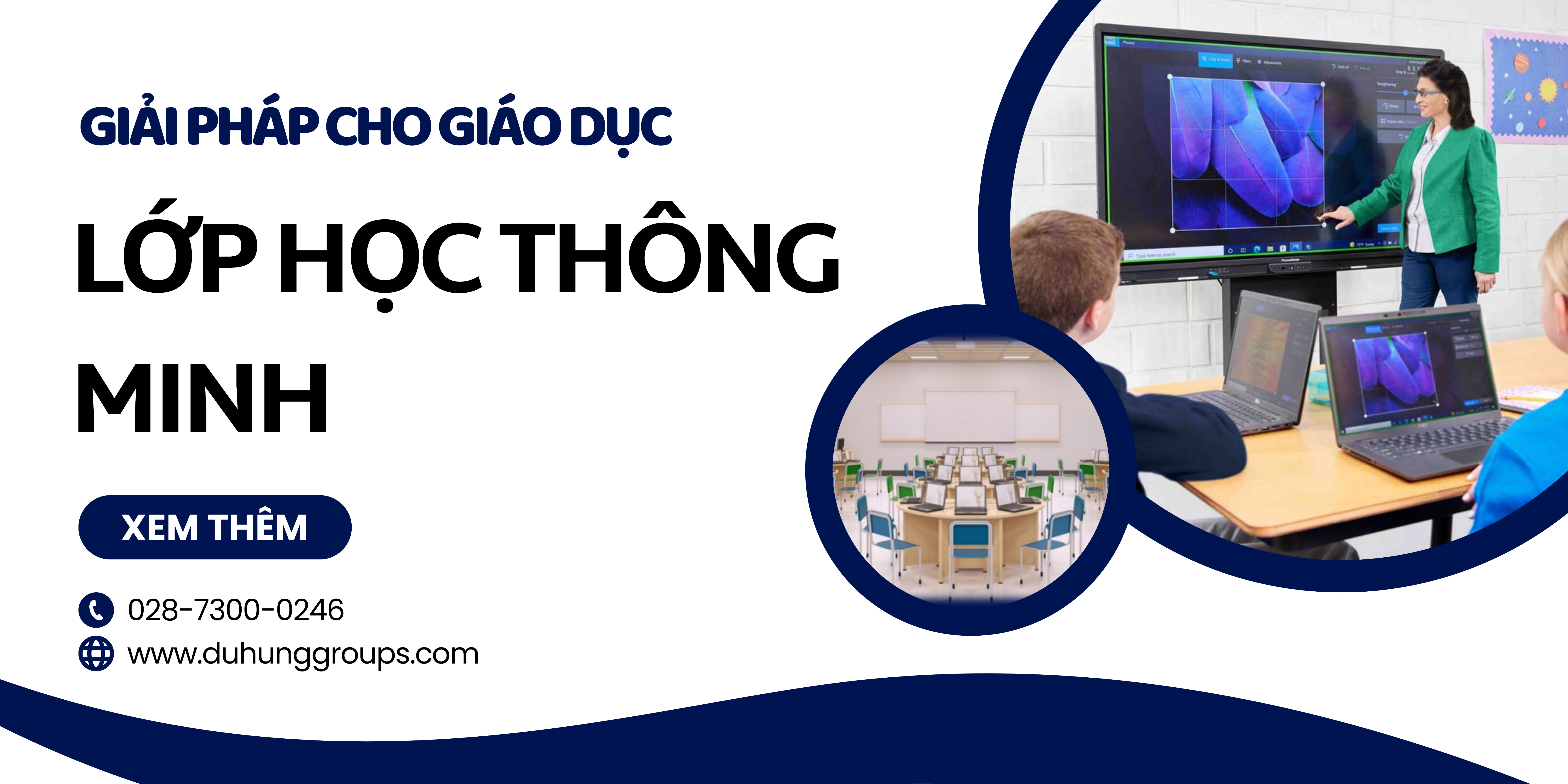 Lớp học thông minh giải pháp cho giáo dục