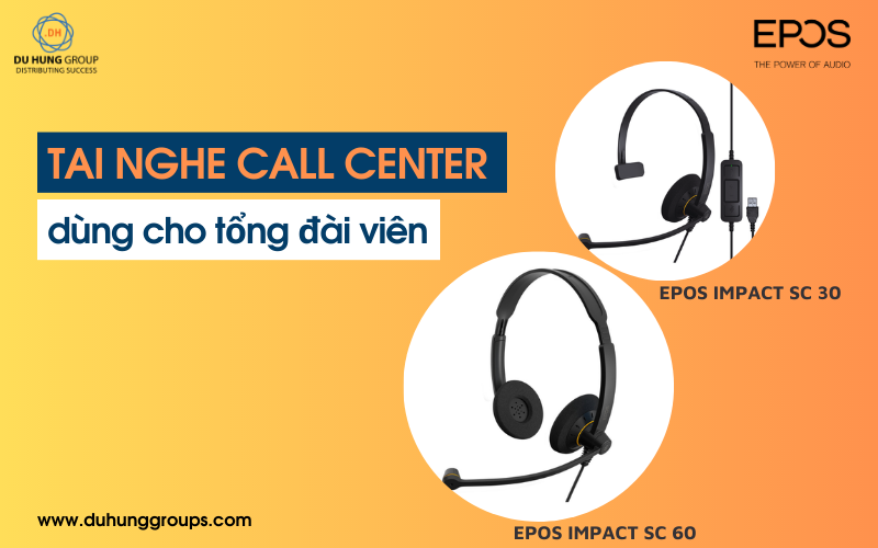 Tai nghe call center dùng cho tổng đài viên
