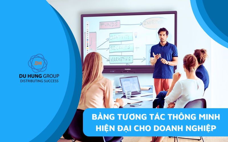 Bảng tương tác thông minh hiện đại cho doanh nghiệp