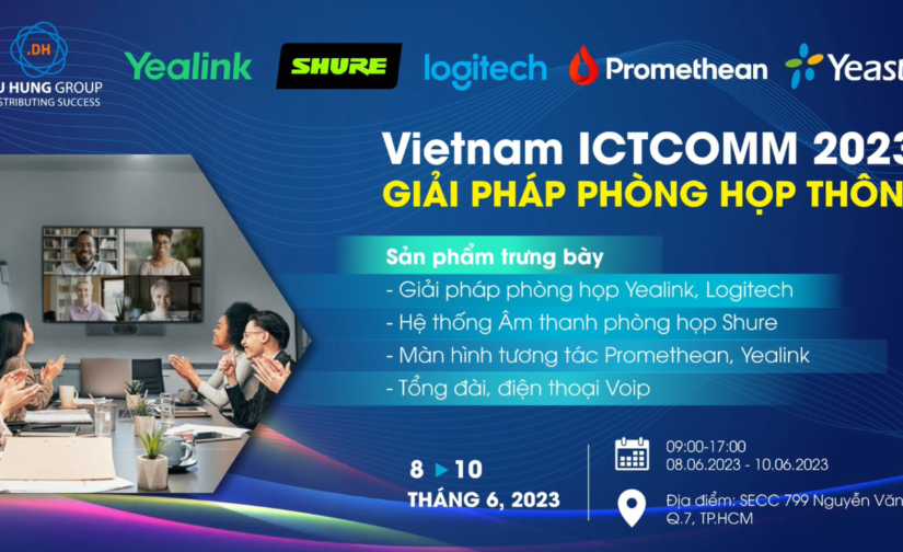 GIAN HÀNG DU HƯNG TẠI TRIỂN LÃM VIỆT NAM ICTCOMM 2023