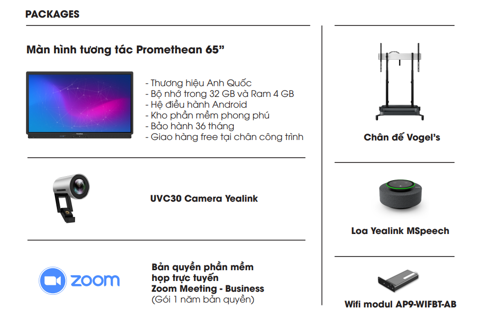 Phòng họp thông minh nhỏ