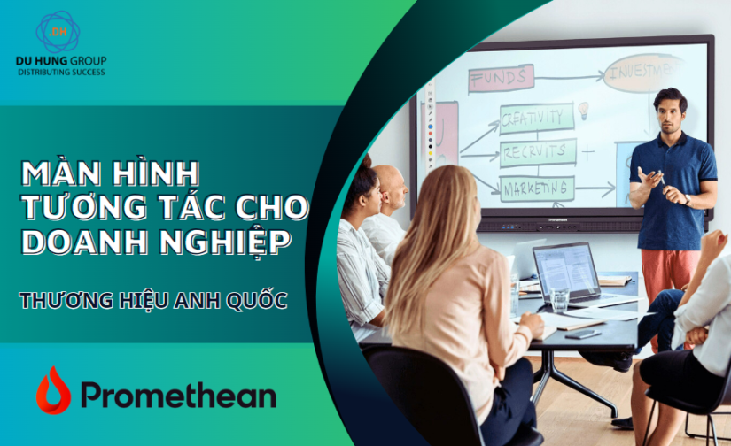 Màn hình tương tác cho doanh nghiệp thương hiệu Anh Quốc