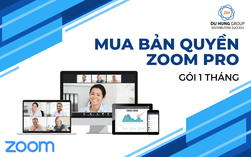 Mua bản quyền Zoom Pro gói 1 tháng
