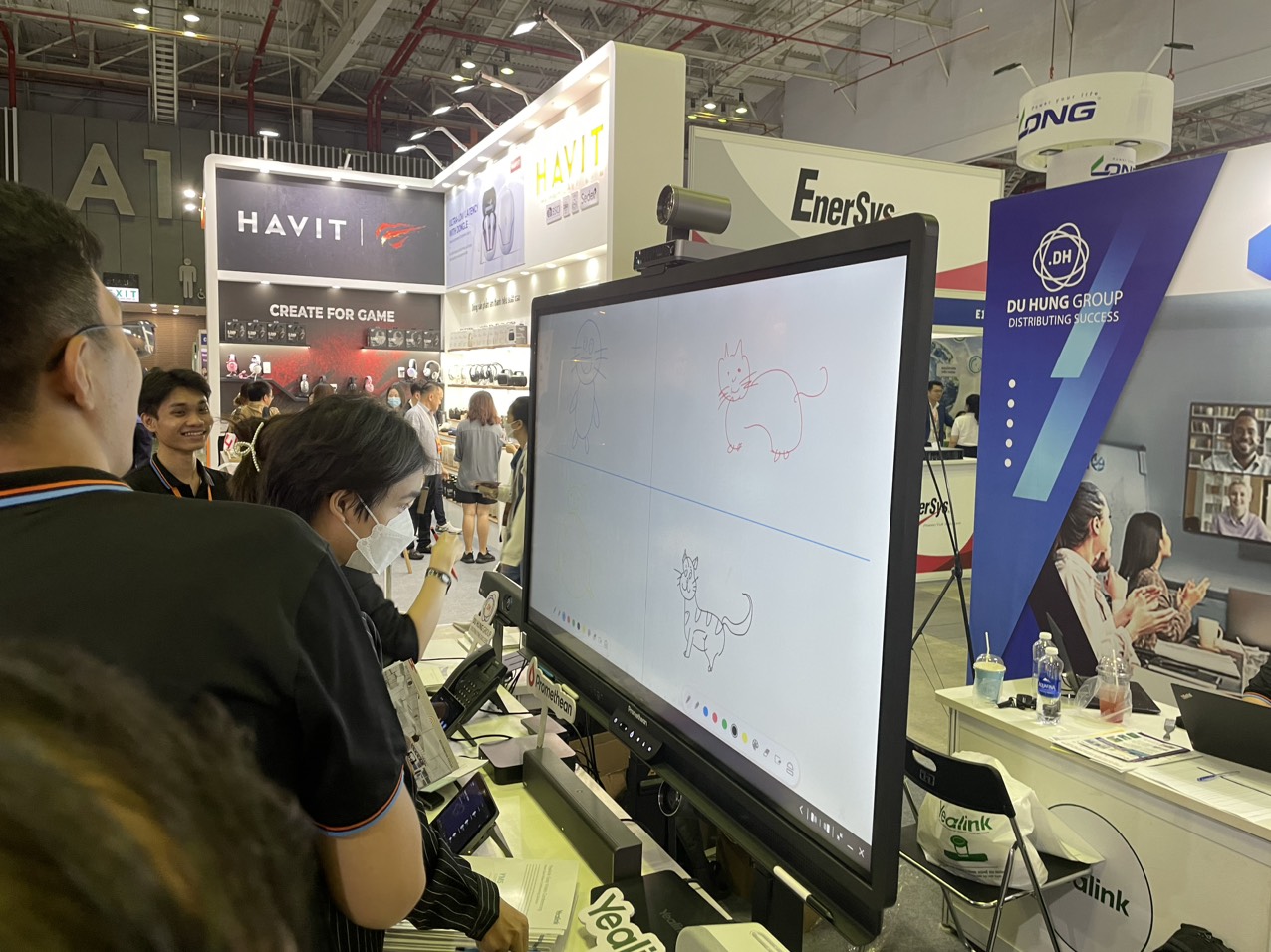 GIAN HÀNG DU HƯNG GROUP TẠI TRIỂN LÃM VIỆT NAM ICTCOMM 2023