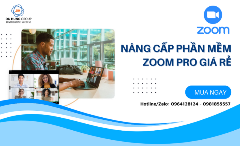 Nâng cấp phần mềm Zoom Pro giá rẻ