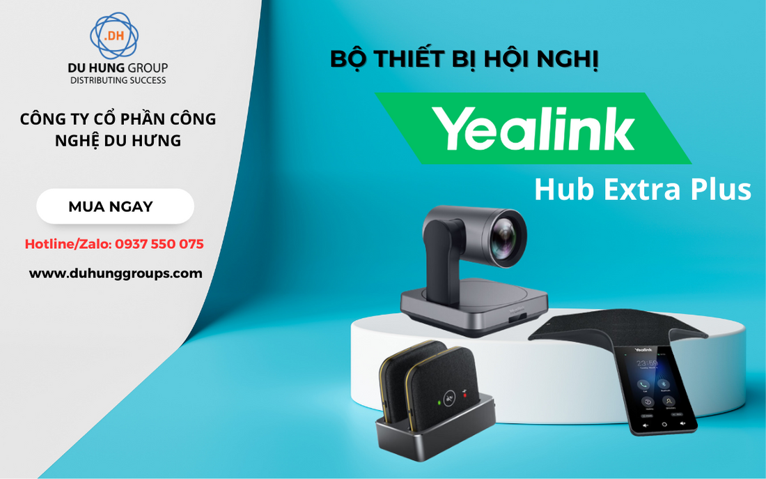 Bộ thiết bị hội nghị trực tuyến Yealink Hub Extra Plus (3)