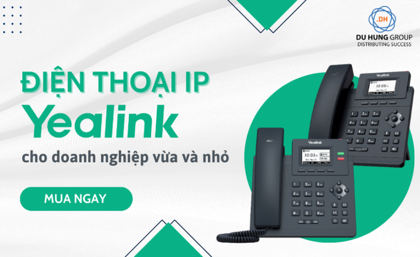 Dòng điện thoại IP Yealink nào phù hợp cho doanh nghiệp vừa và nhỏ