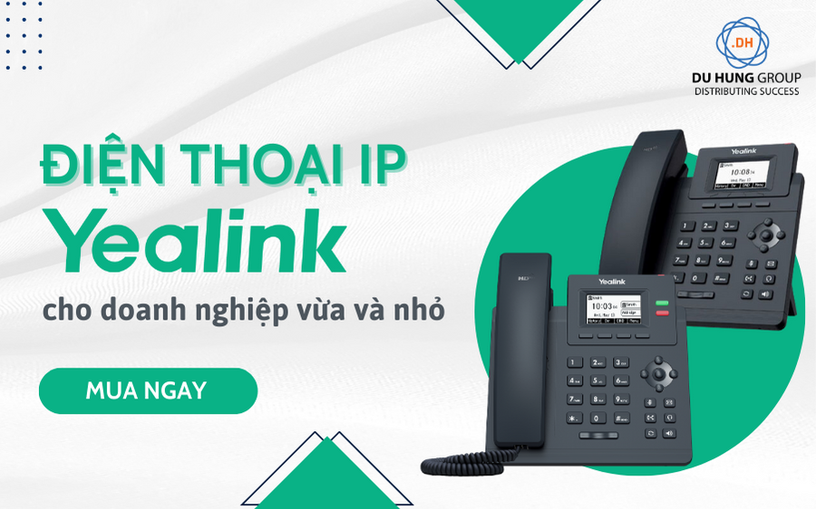 Dòng điện thoại IP Yealink nào phù hợp cho doanh nghiệp vừa và nhỏ