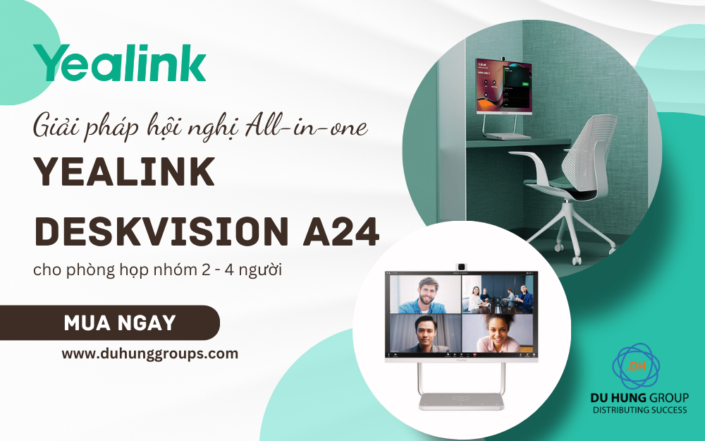 Giải pháp hội nghị All-in-one cho phòng họp 2 - 4 người