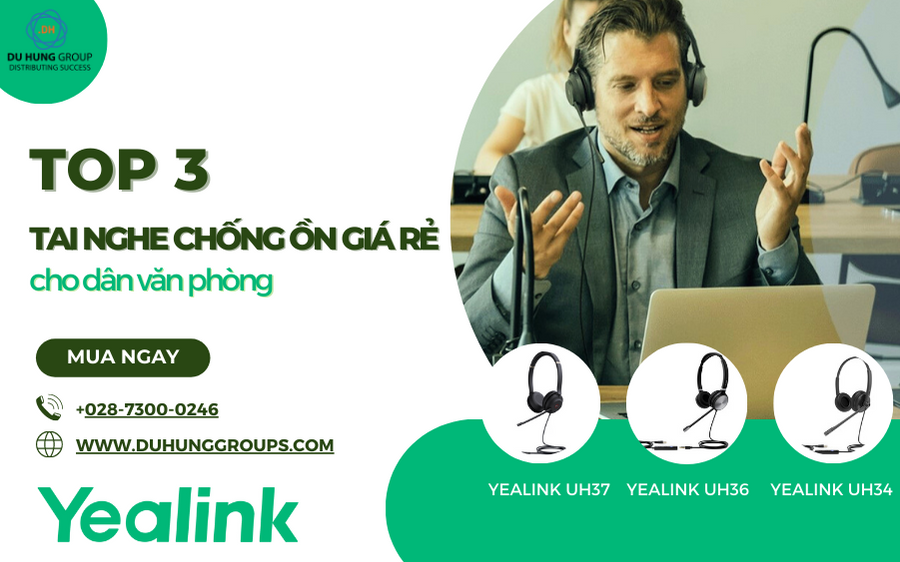 Top 3 tai nghe chống ồn giá rẻ cho dân văn phòng