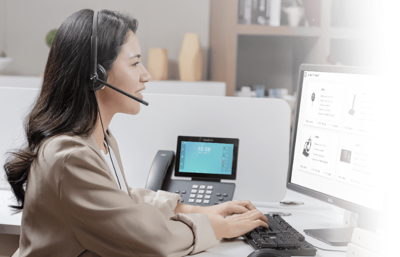 Tai nghe Yealink UH34 chính hãng - Chuẩn USB, Chống ồn tốt