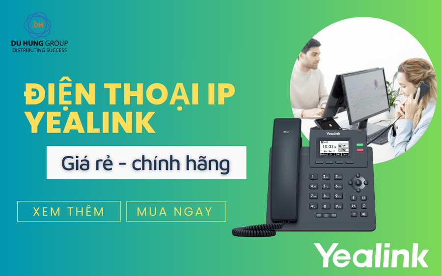 Bán điện thoại IP Yealink giá rẻ, chính hãng