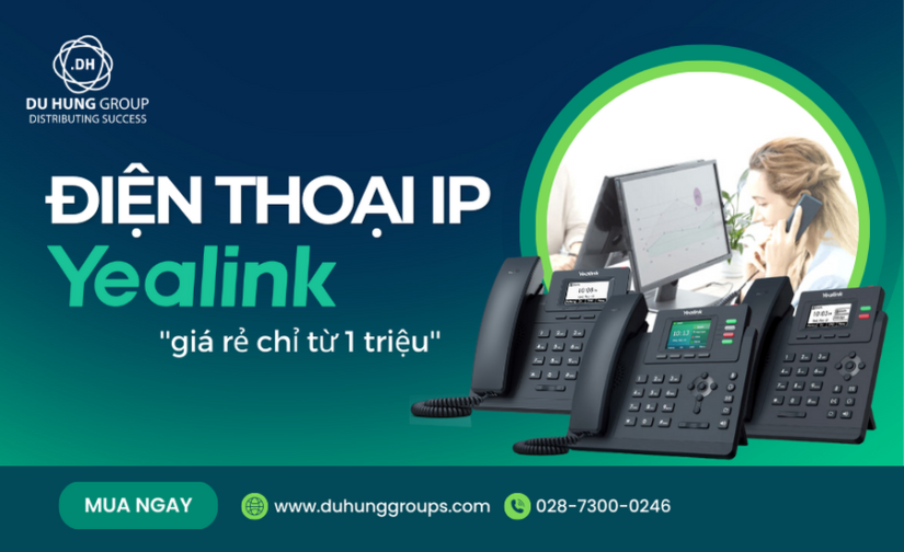 Top điện thoại IP Yealink giá rẻ chỉ từ 1 triệu