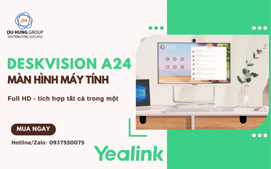 Màn hình máy tính Full HD tích hợp tất cả trong một DeskVision A24