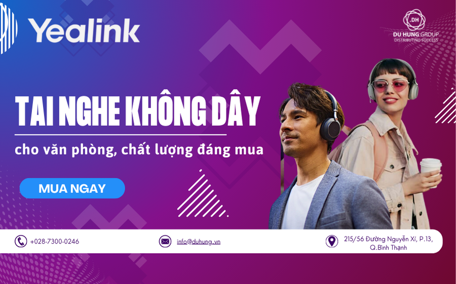 Mẫu tai nghe văn phòng không dây chất lượng, đáng mua