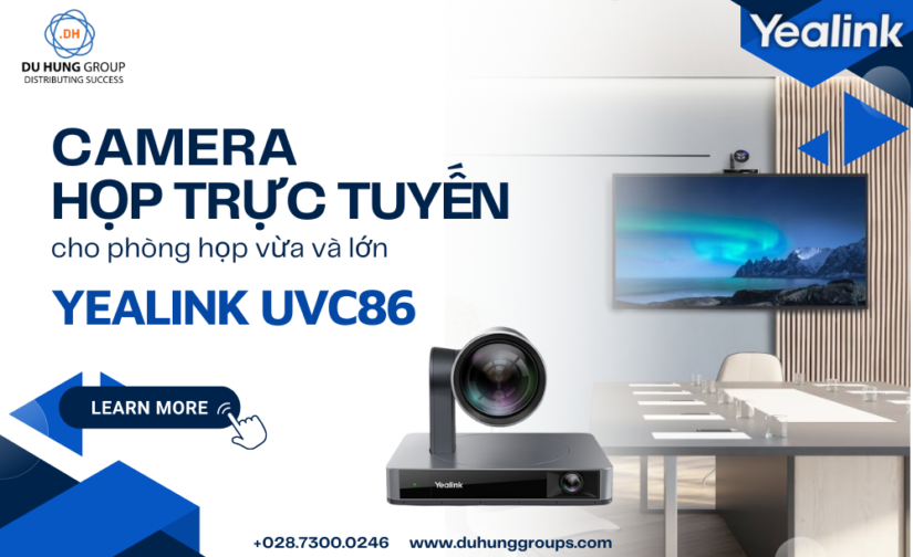Camera họp trực tuyến cho phòng họp vừa và lớn