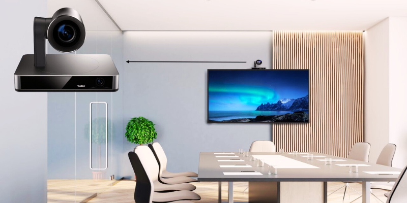 Camera họp trực tuyến cho phòng họp vừa và lớn