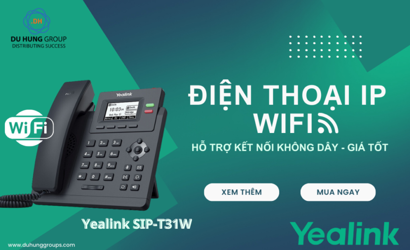 Điện thoại IP Wifi không dây giá rẻ tốt nhất 2023