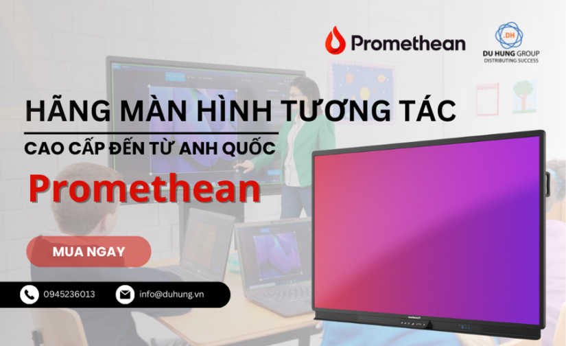 Hãng màn hình tương tác cao cấp đến từ Anh Quốc