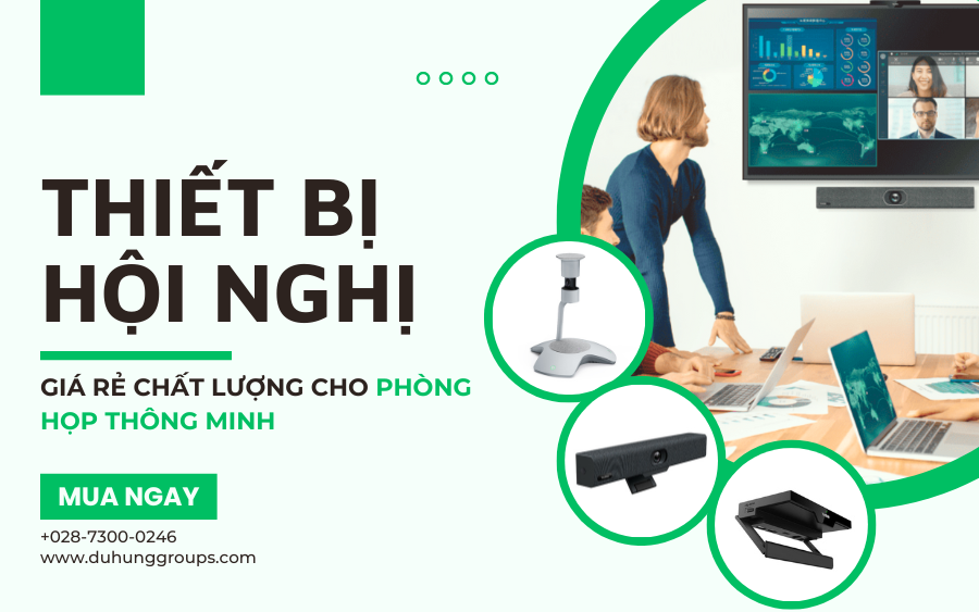 Thiết bị hội nghị truyền hình giá rẻ cho phòng họp thông minh