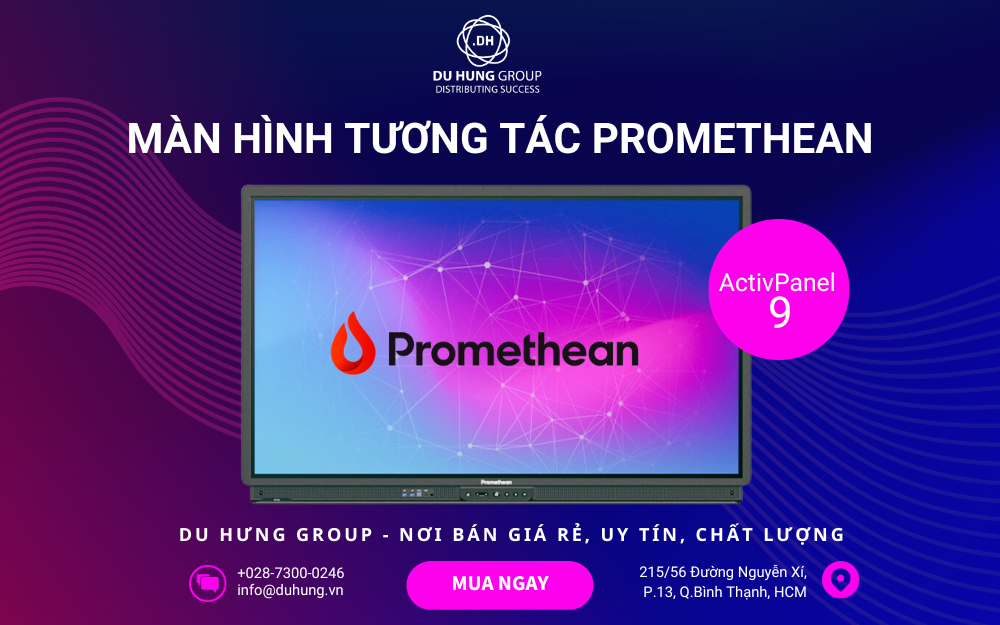 Màn hình tương tác Promethean: Nơi bán giá rẻ, uy tín, chất lượng