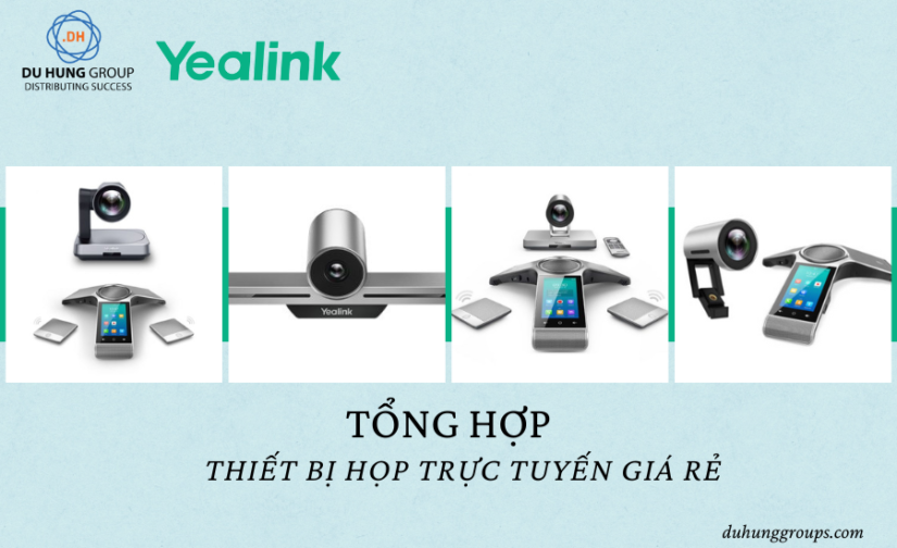 Tổng hợp thiết bị họp trực tuyến giá rẻ