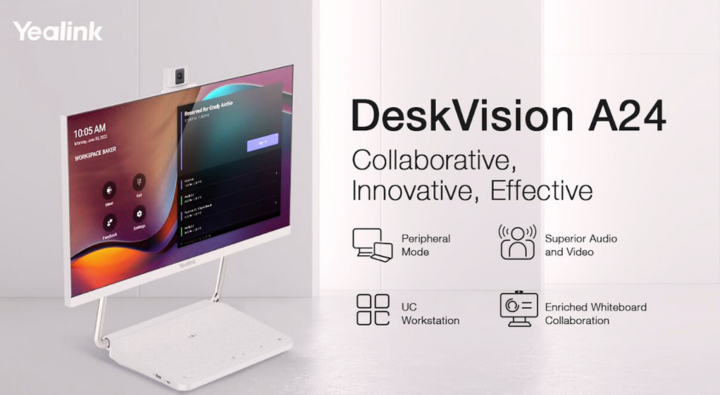 Màn hình cảm ứng 24 inch Yealink DeskVision A24