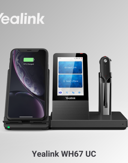 Yealink WH67 UC Tai nghe không dây DECT