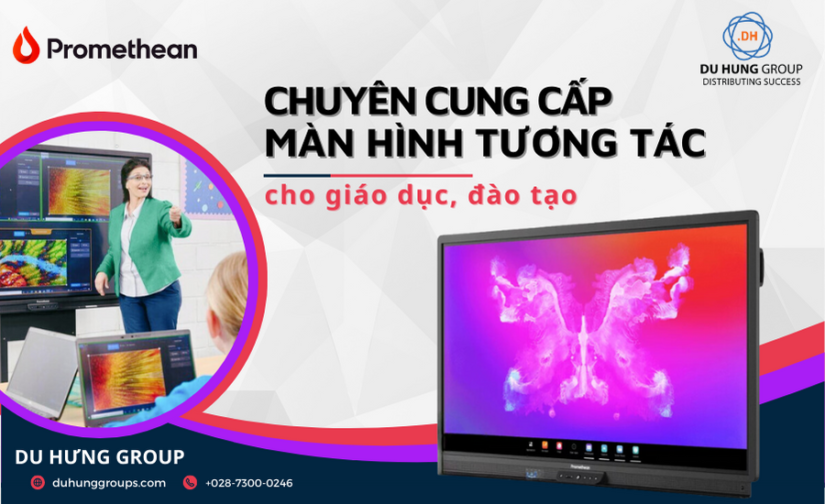 Chuyên cung cấp màn hình tương tác cho giáo dục, đào tạo