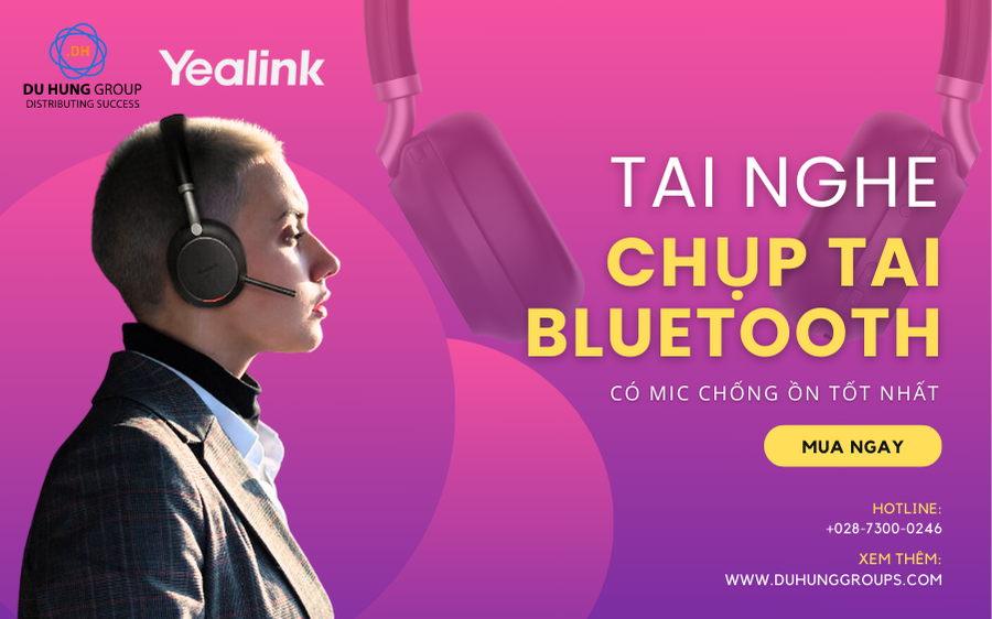 Tai nghe chụp tai Bluetooth có mic chống ồn tốt nhất