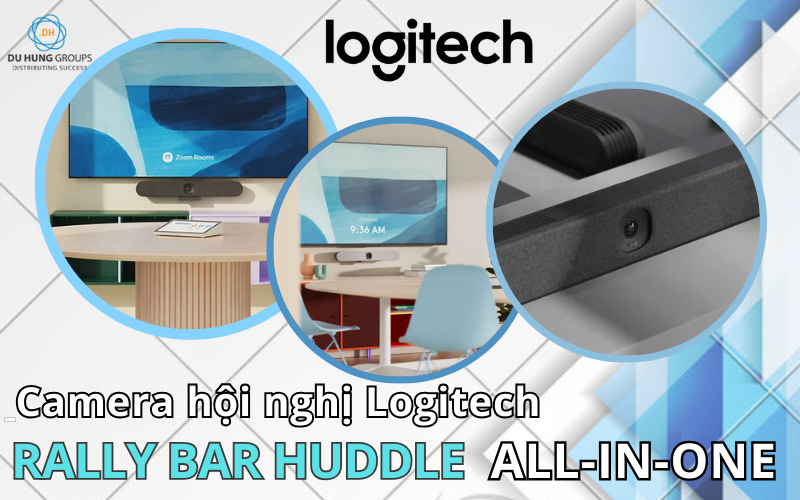 Camera hội nghị Logitech Rally Bar Huddle All-in-One