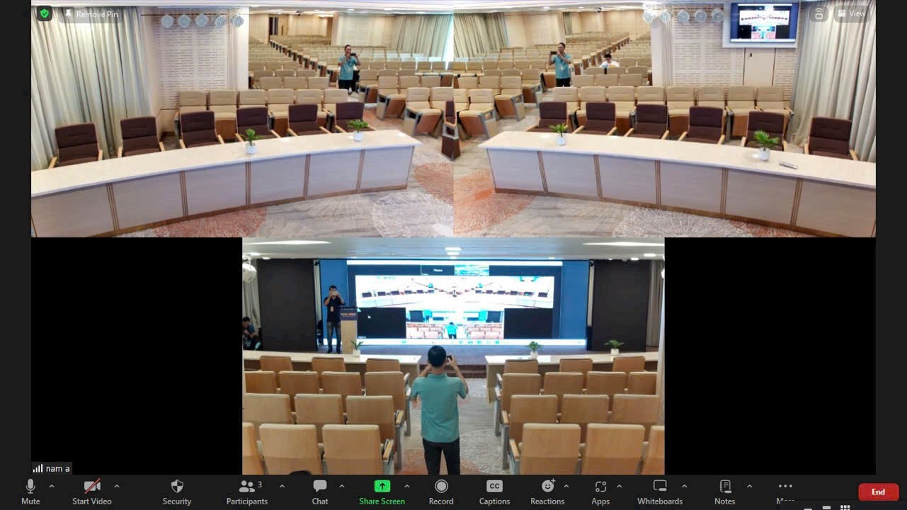 Thiết bị phòng họp trực tuyến trên 30 người hiệu quả tối ưu