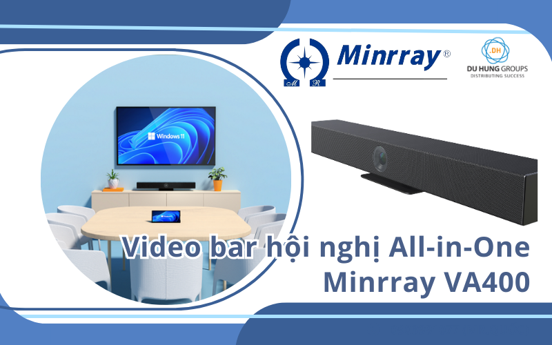 Video bar hội nghị All-in-One Minrray VA400