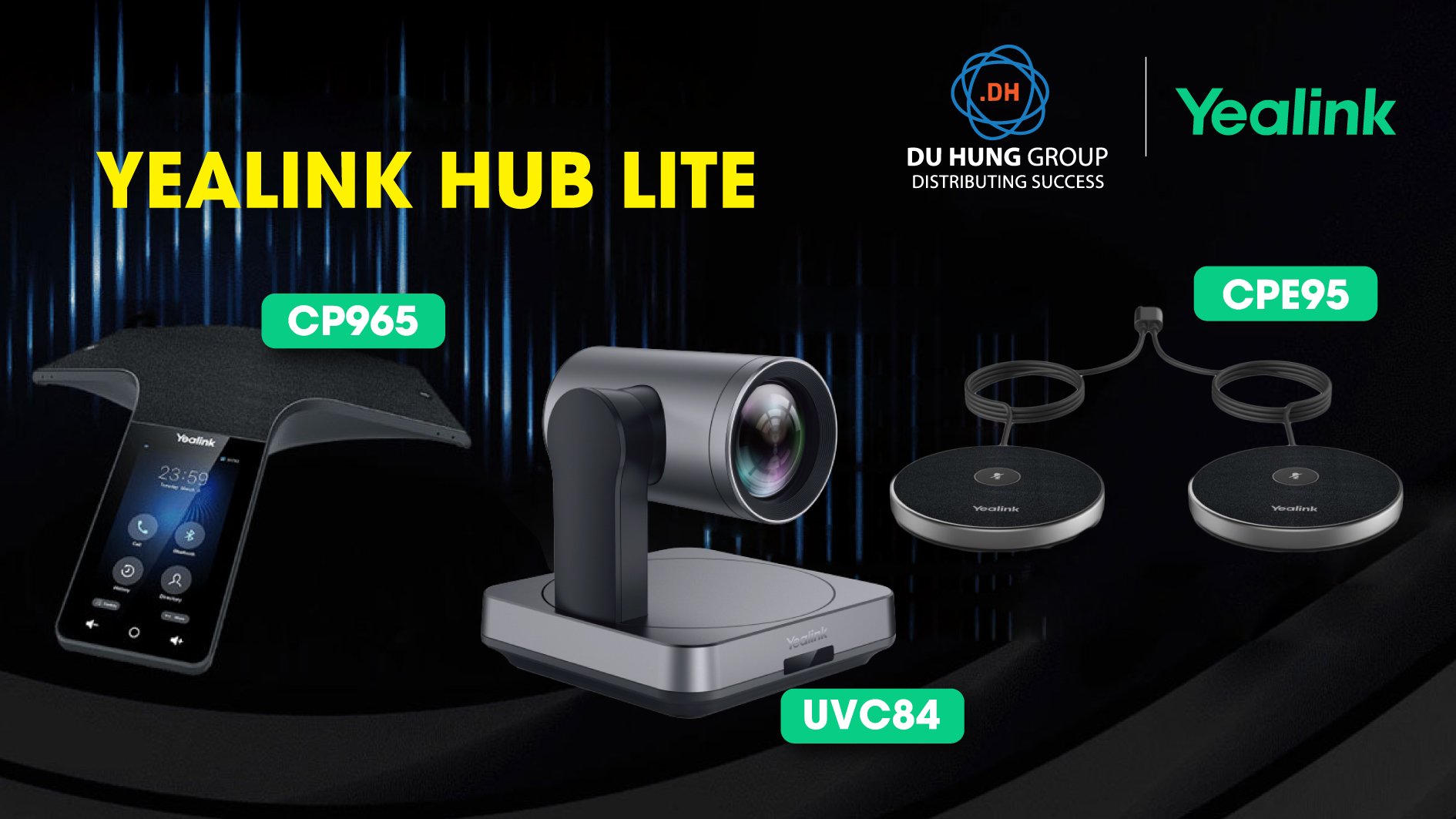 Yealink Hub Lite - Bộ thiết bị hội nghị giá rẻ cho phòng họp vừa và lớn