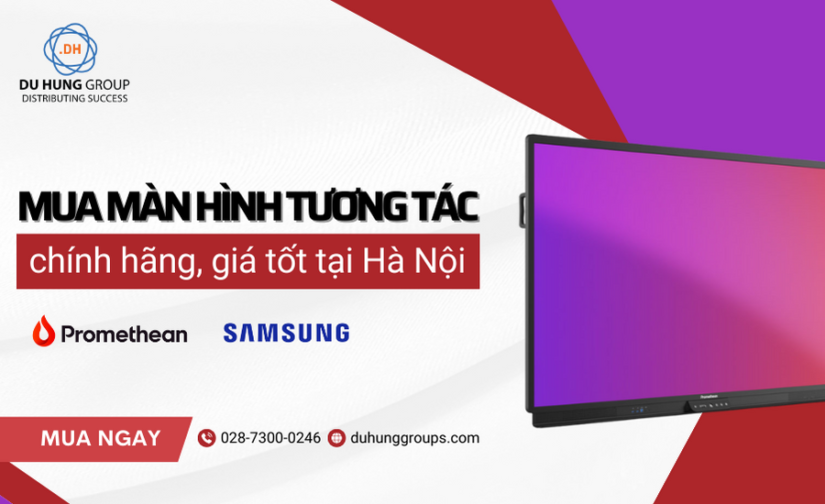 Mua màn hình tương tác chính hãng, giá tốt tại Hà Nội